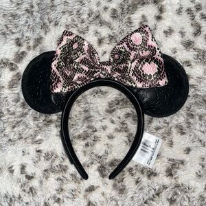 Disney Black and Pink Minnie Mouse Headband